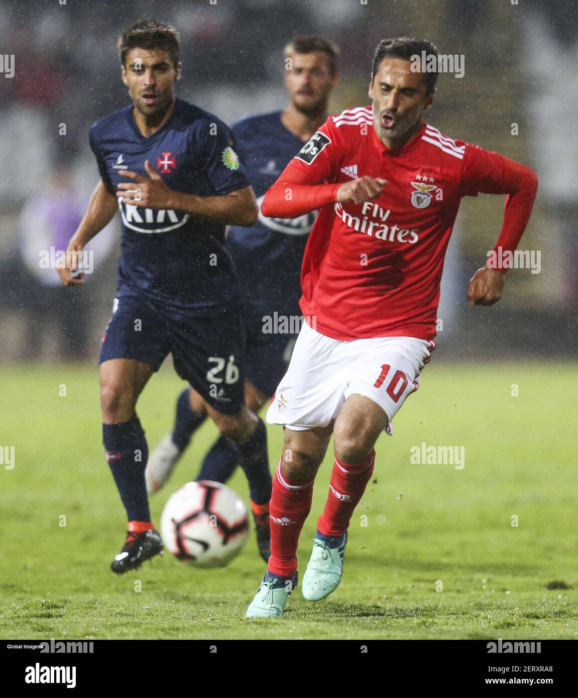 Lissabon 10 27 2018 Die Belenenses Sad Erhielt Sl Benfica Heute Abend Im Stadion Von Jamor In Dem Spiel Fur Die 8th Runde Der Liga 2018 19 Zahlen Jonas Gustavo Bom Global Images Sipa Usa Stockfotografie