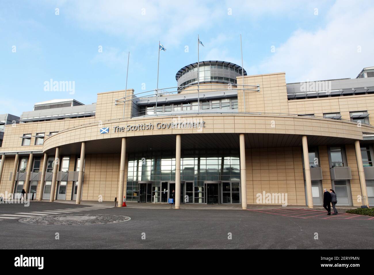 Scottish Government Building in Leith, Edinburgh, Schottland, Großbritannien Stockfoto