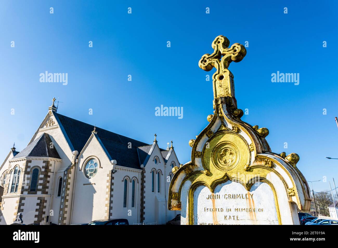 Römisch-katholische Kirche der Heiligen Familie, Ardara, County Donegal, Irland Stockfoto