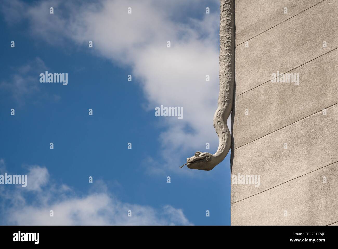 Haus mit Chimeras oder Horodecki Haus - Jugendstilgebäude - Kiew, Ukraine Stockfoto