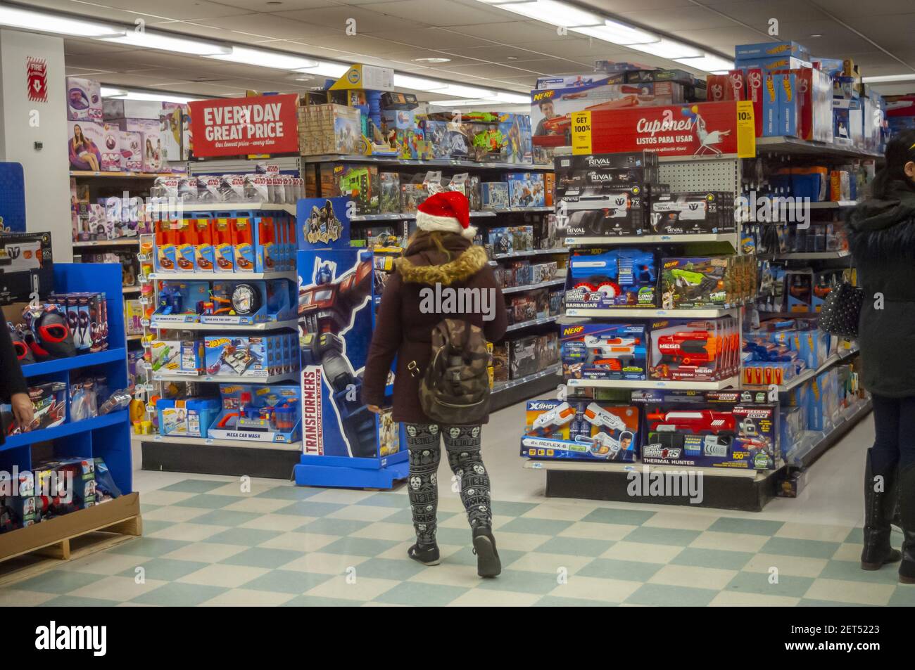 Spielwaren in einem KMart Stores in Herald Square in New York am Samstag,  1. Dezember 2018. Mit dem Niedergang der Toys R Us Einzelhändler jockeying  ein Stück der geschätzten $ 27 Milliarden