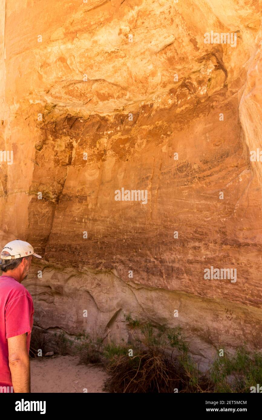 Capitol Reef National Park in Utah Stockfoto