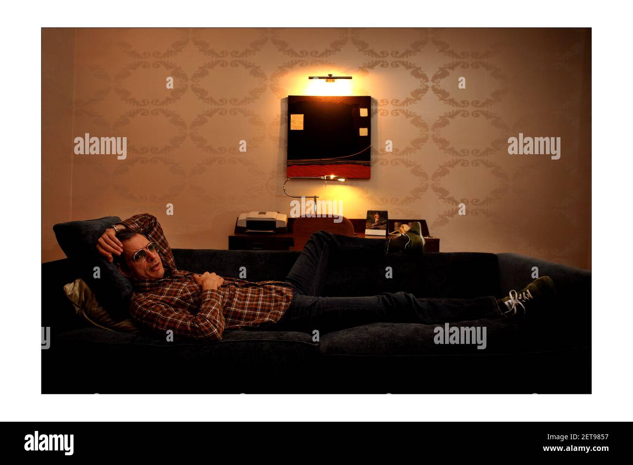 Schauspieler... Jeff Goldblum in London.Foto von David Sandison The Independent 21/3/2008 Stockfoto