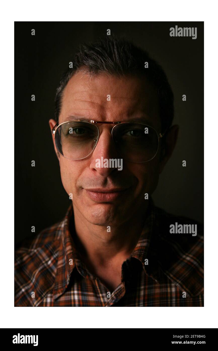 Schauspieler... Jeff Goldblum in London.Foto von David Sandison The Independent 21/3/2008 Stockfoto