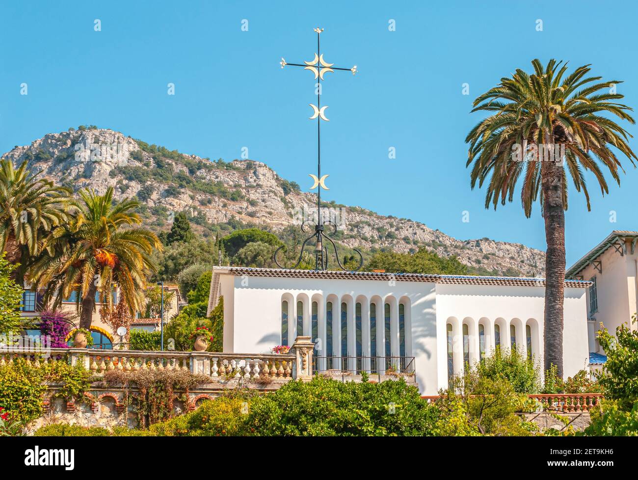 Chapelle du Rosaire de Vence (Kapelle des Rosenkranzes), bekannt als Matisse Chapel in Vence an der französischen Rivera Stockfoto