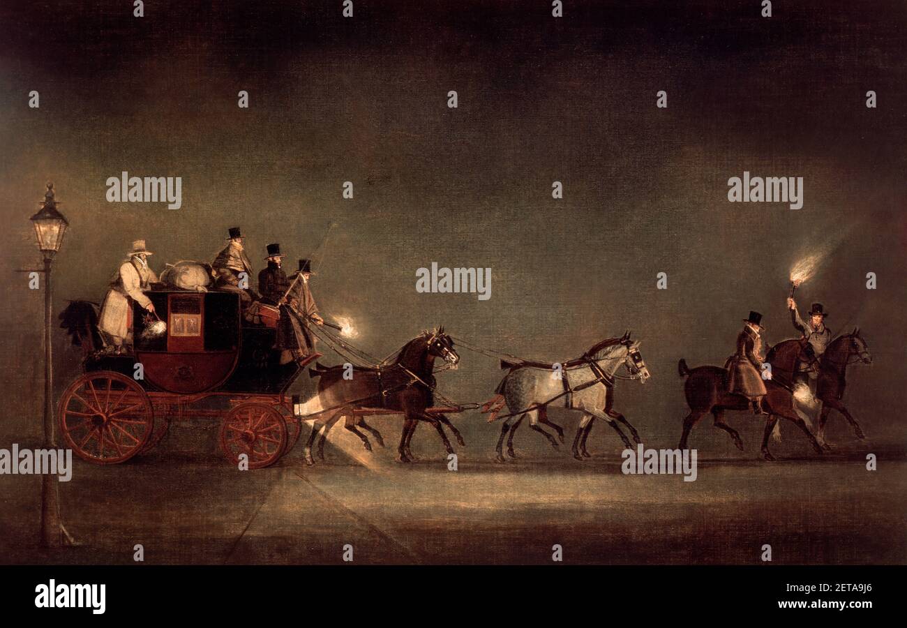 19th Century London Night Stockfotos Und Bilder Kaufen Alamy