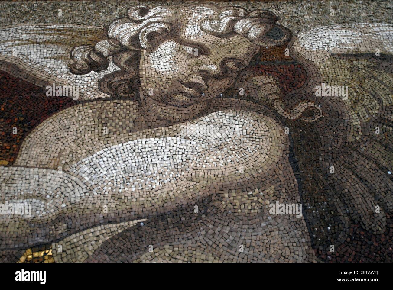 Petersdom Mosaiken, Vatikanstadt, Rom Stockfoto