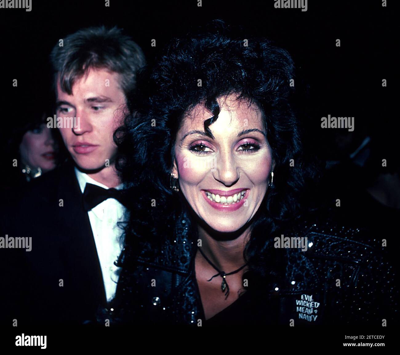 Val Kilmer Cher, 1980s Foto von Adam Scull-PHOTOlink.net Stockfoto