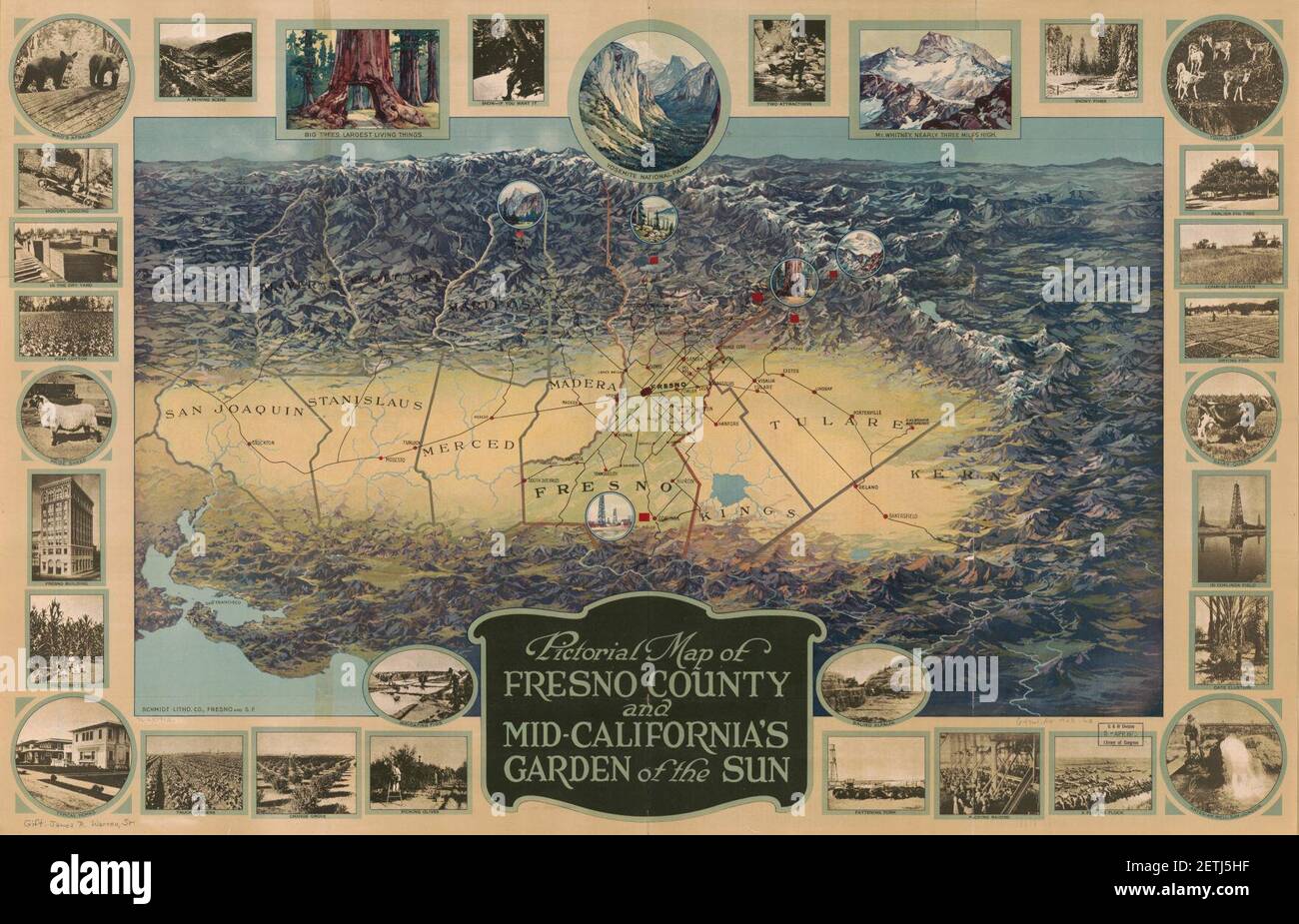 Fresno karte Fotos und Bildmaterial in hoher Auflösung Alamy