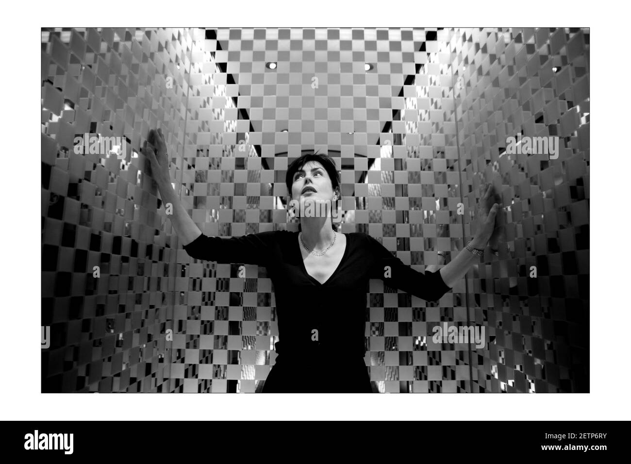 Schauspielerin Gina McKee fotografiert in LondonFoto von David Sandison The Unabhängig Stockfoto