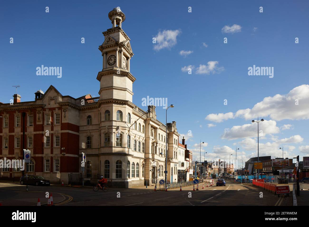 Birmingham City Centre Wahrzeichen Digbeth Police Station Stockfoto