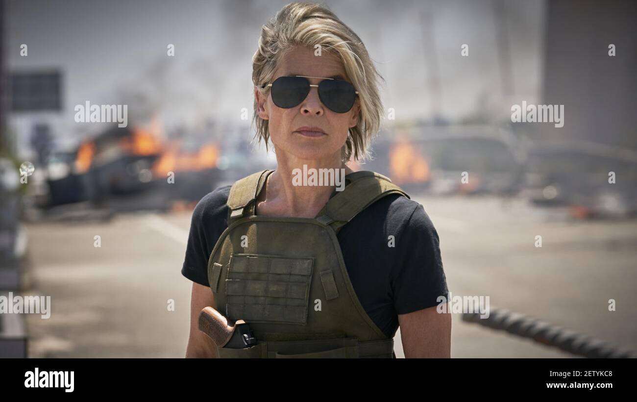 TERMINATOR: DARK FATE (2019) LINDA HAMILTON TIM MILLER (DIR) PARAMOUNT/MOVIESTORE COLLECTION LTD Stockfoto