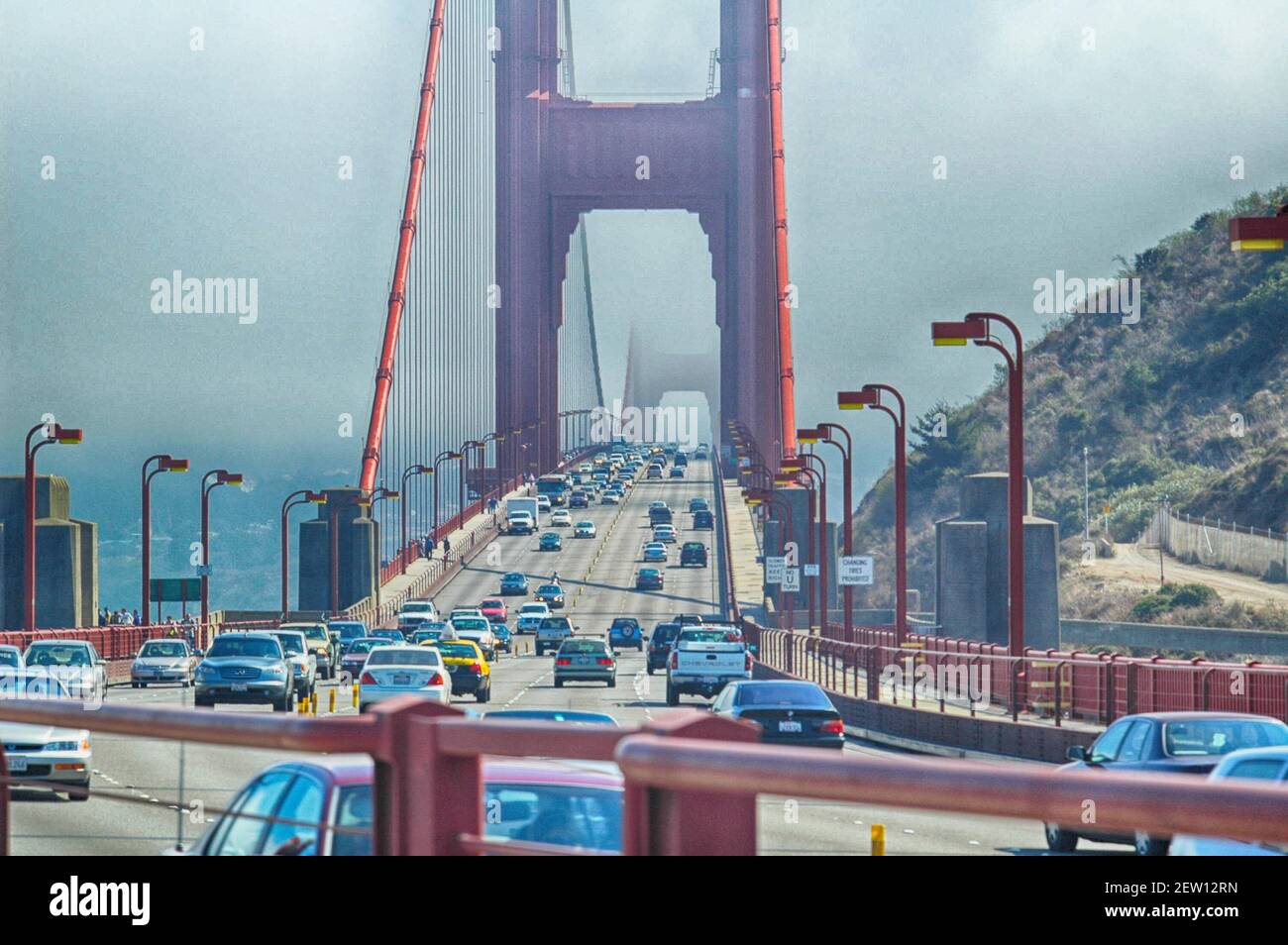 Staus ist ein tägliches Problem, um zu arbeiten und nach Hause... Stockfoto