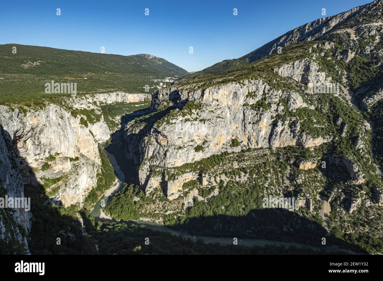 Frankreich, Var, regionaler Naturpark Verdon, Gorges du Verdon Stockfoto