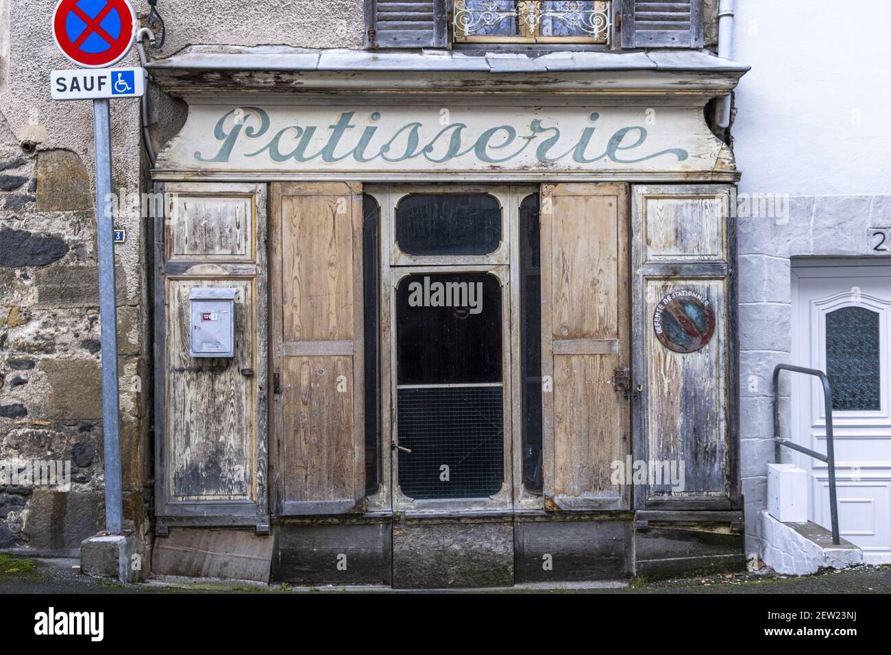 Frankreich, Puy de Dome, altes Gebäck Stockfoto