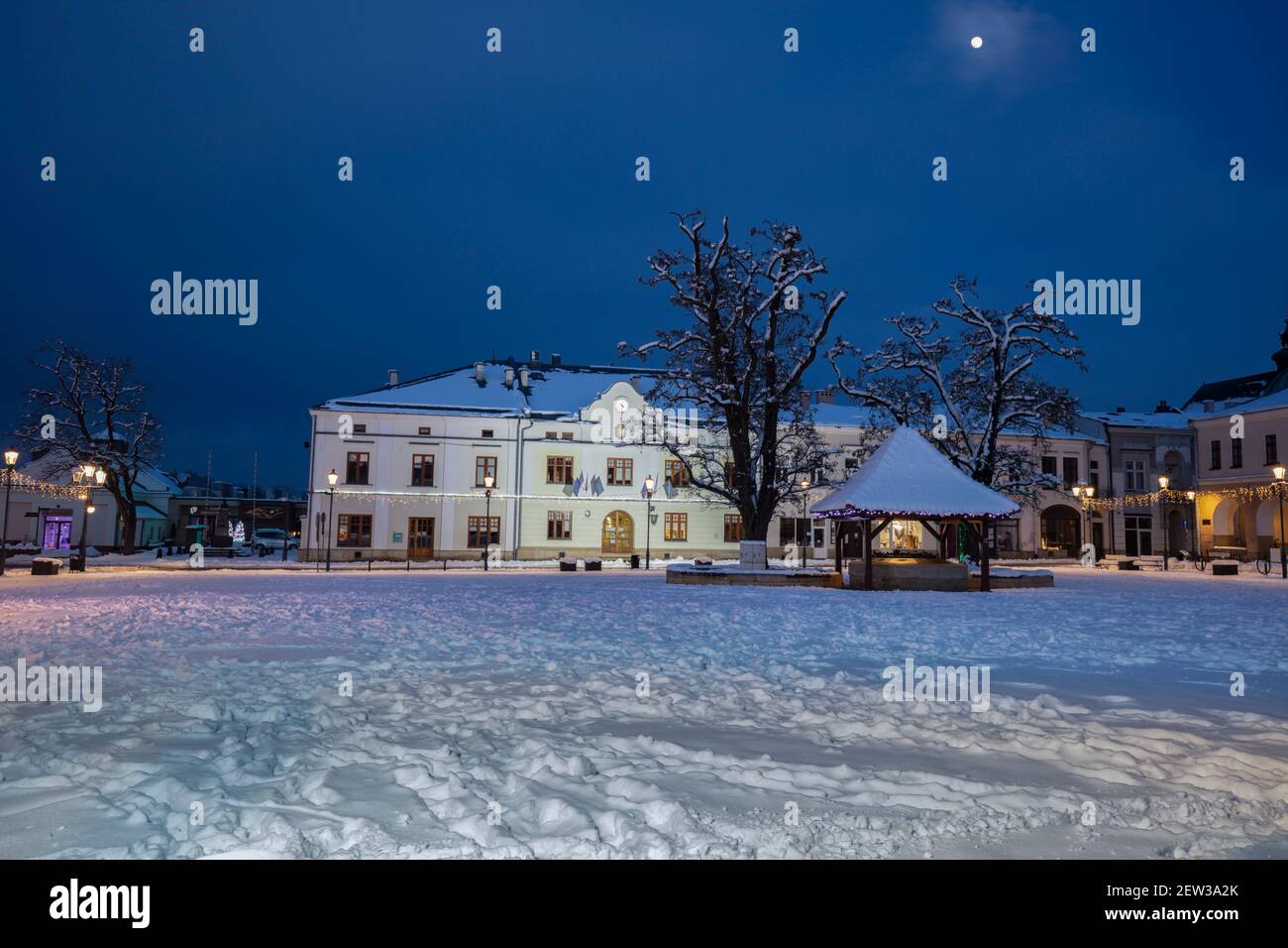 Altstadt von Krosno. Rzeszow, Subcarpathia, Polen Stockfoto