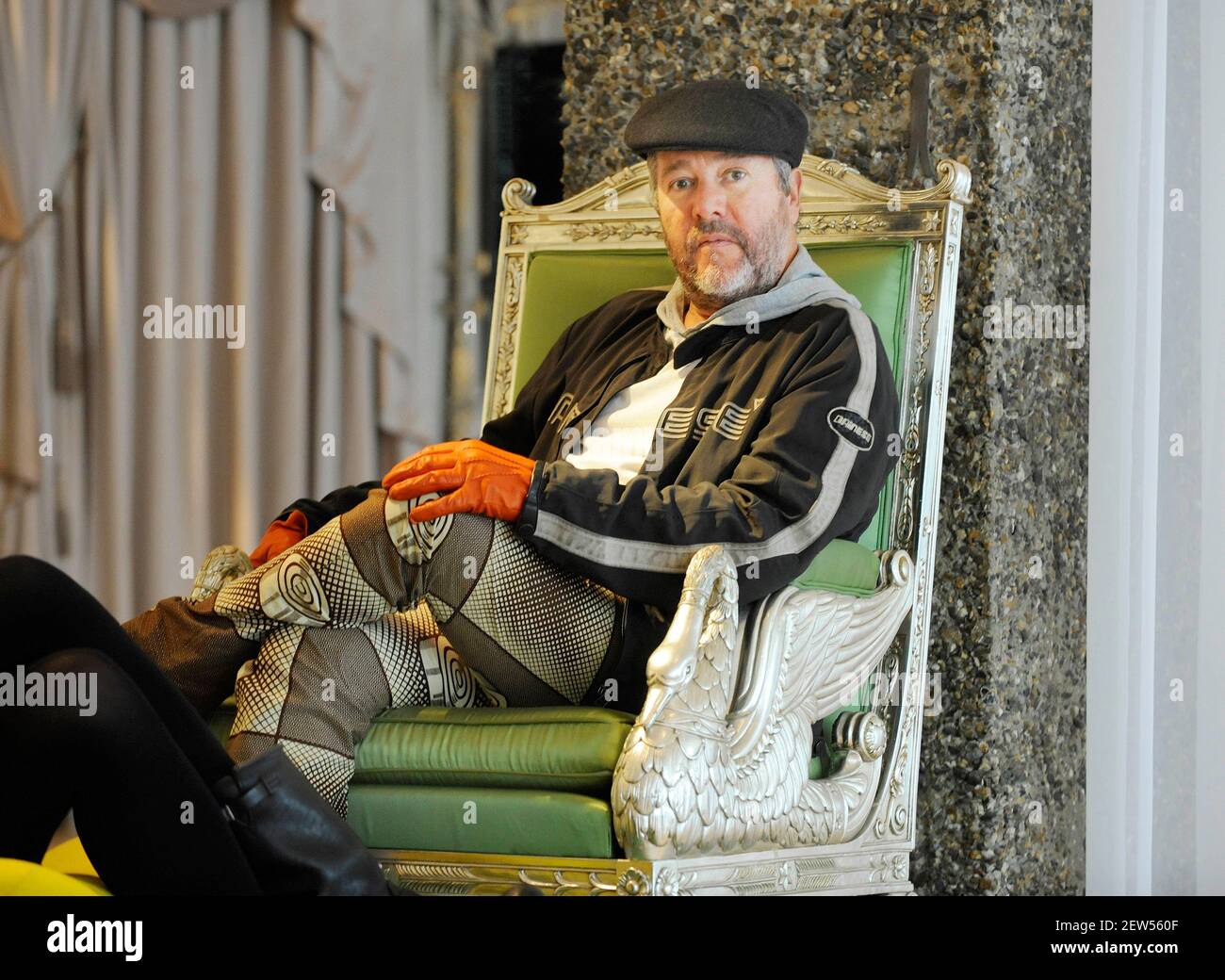 Designer Philippe Starck 6/10/09. BILD DAVID ASHDOWN Stockfoto