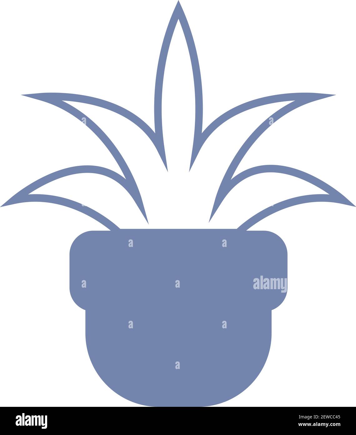 Bewässerung Pflanzen, Illustration, Vektor auf weißem Hintergrund. Stock Vektor