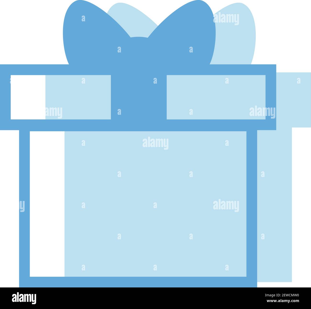 Kleines Geschenk, Illustration, Vektor auf weißem Hintergrund. Stock Vektor