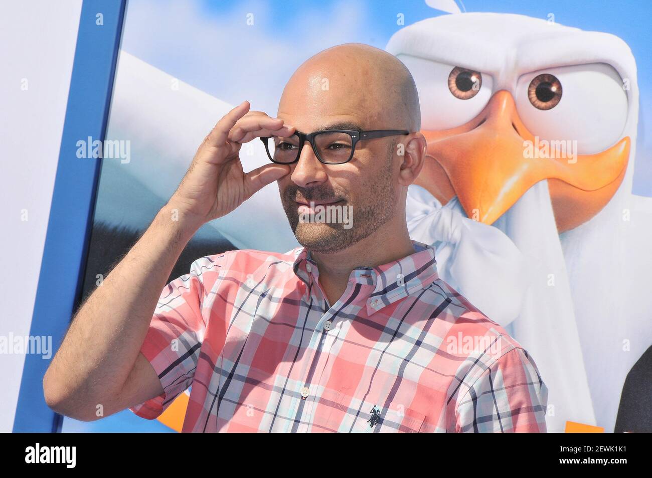 Regisseur Doug Sweetland kommt bei der Premiere von