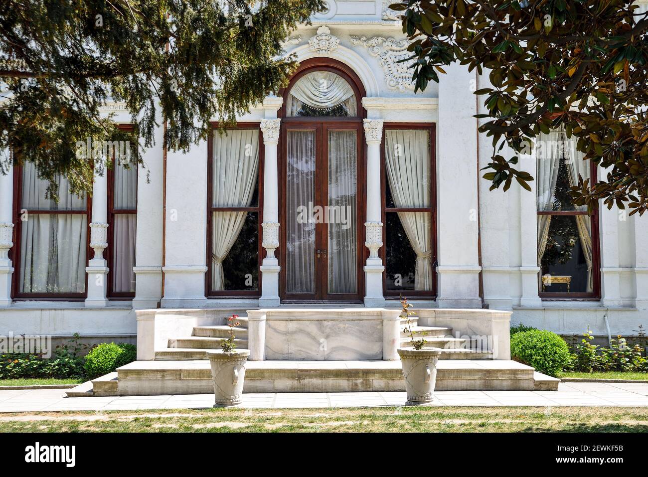Istanbul, Türkei - 5. Mai 2017: Topkapi - der Hauptpalast des Osmanischen Reiches bis zur Mitte des 19. Jahrhunderts. Stockfoto