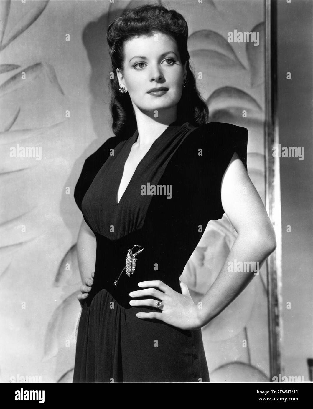 MAUREEN O'HARA 1941 Portrait Werbung für Twentieth Century Fox Stockfoto