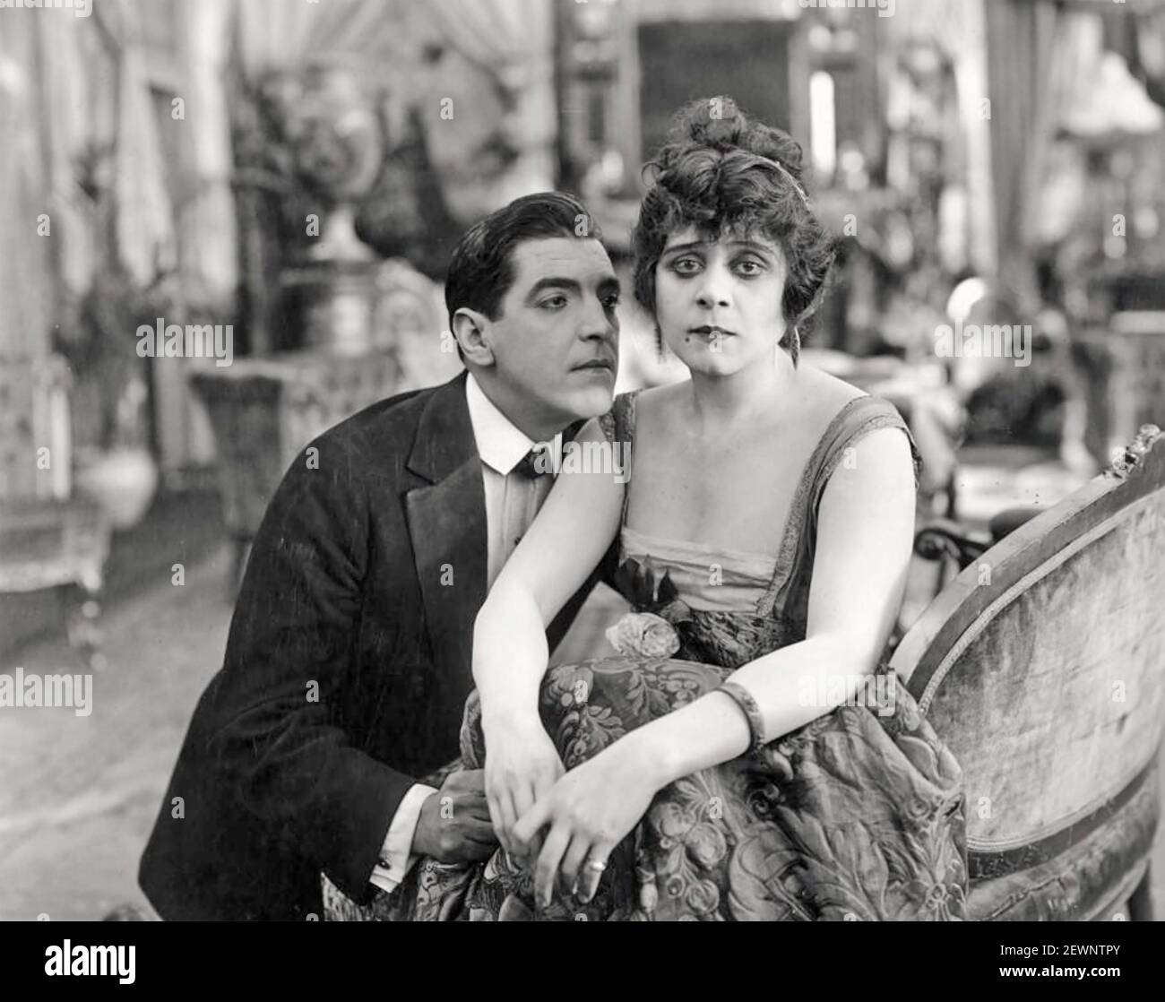 CAMILLE 1917 Fox Film Corporation Stummfilm mit Theda Bara Und Alan Roscoe Stockfoto
