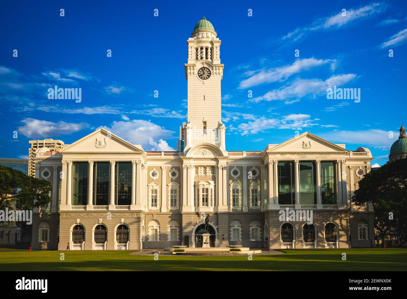 Victoria Theatre und Concert Hall in Singapur Stockfoto