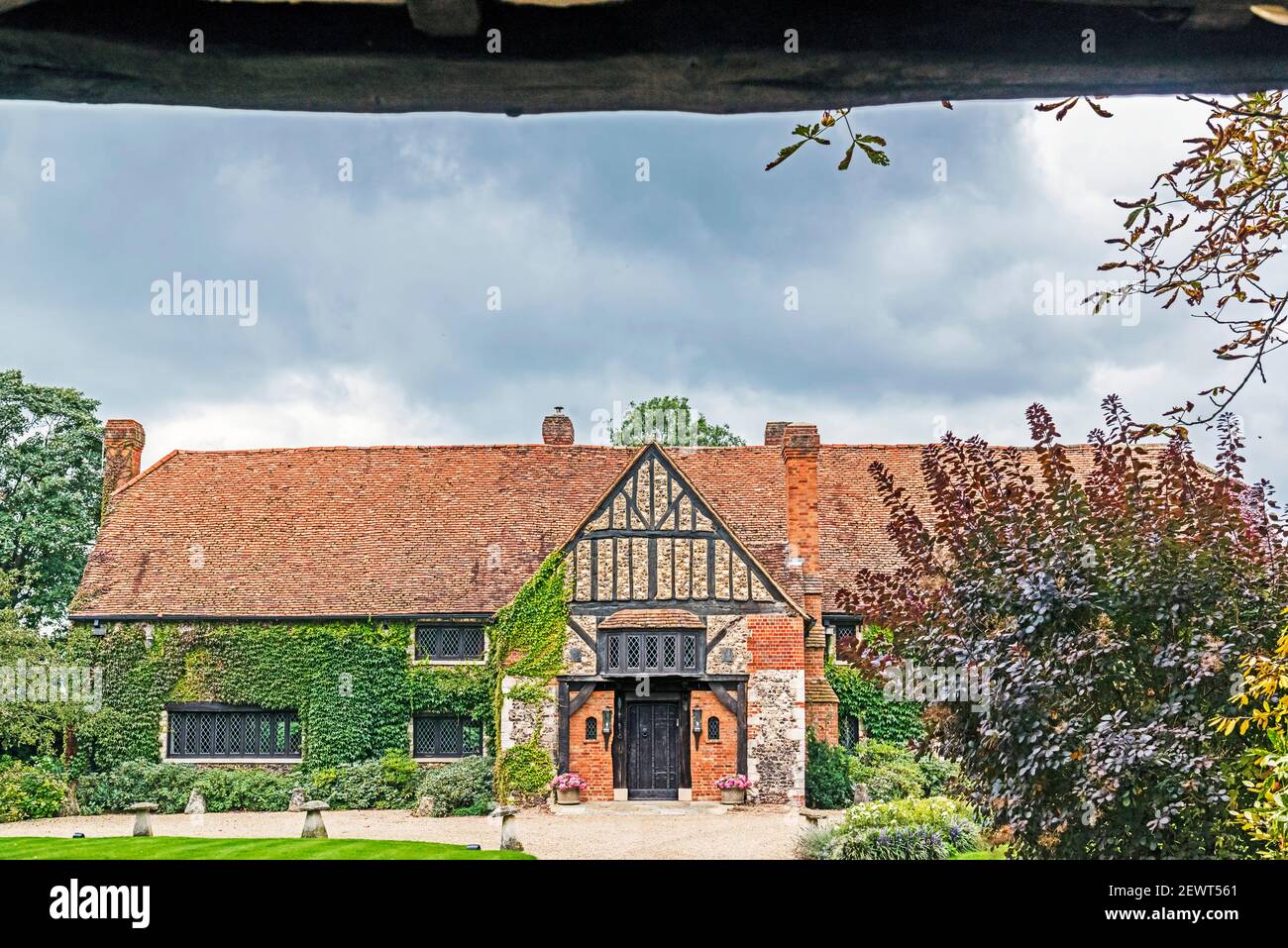 Herrenhaus in Oxfordshire Stockfoto