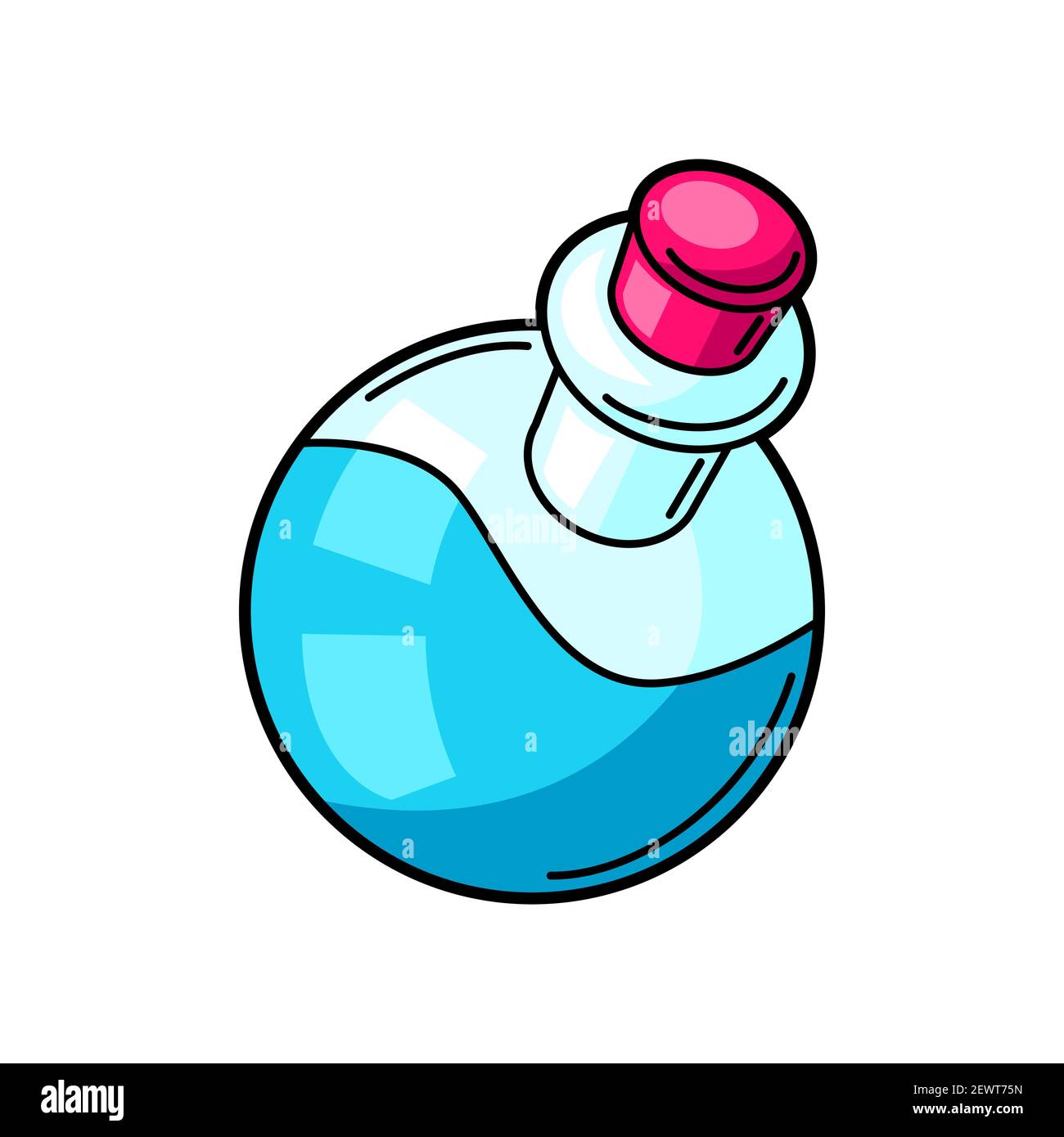 Illustration des Trank. Stock Vektor