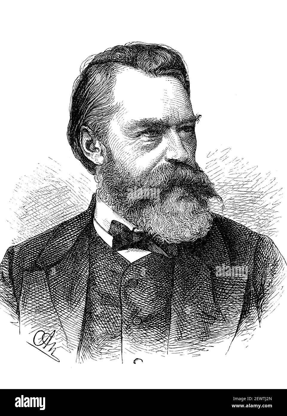 Ferdinand Adolf Gregorovius, 19. Januar 1821 1. Mai 1891, deutscher