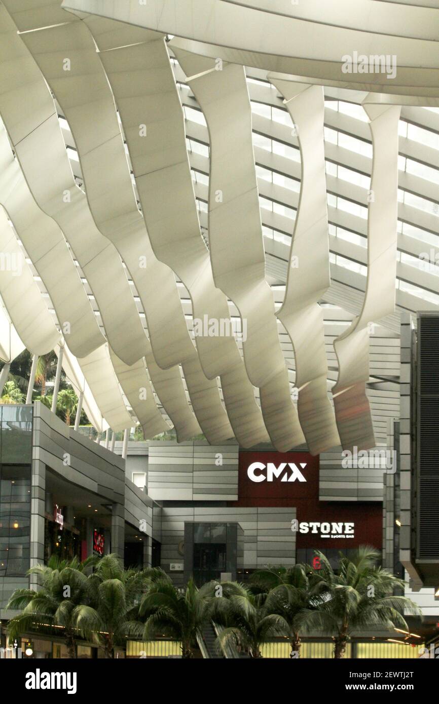 Innenansicht des Brickell City Center in Downtown Miami, FL, USA Stockfoto