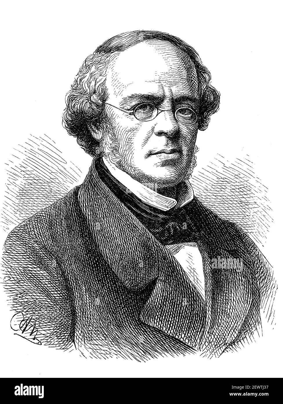 Jacques Francois Elie Fromental Halevy, 27. Mai 1799 - 17. März 1862, französischer Komponist und Musikpädagoge / Jacques Francois Elie Fromental Halevy, 27. 1799. - 17. Mai. März 1862, ein französischer Komponist und Musikpagoge, Historisch, historisch, digital verbesserte Reproduktion eines Originals aus dem 19th. Jahrhundert / digitale Produktion einer Originalvorlage aus dem 19. Jahrhundert, Stockfoto