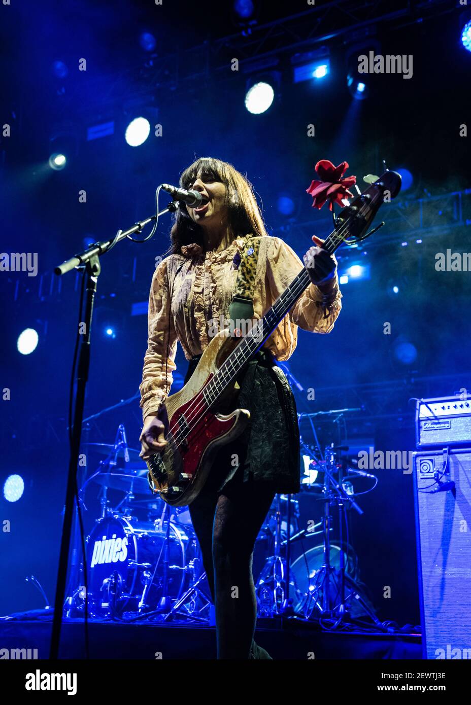 Die Pixies-Band spielt Manchester Apollo Stockfoto