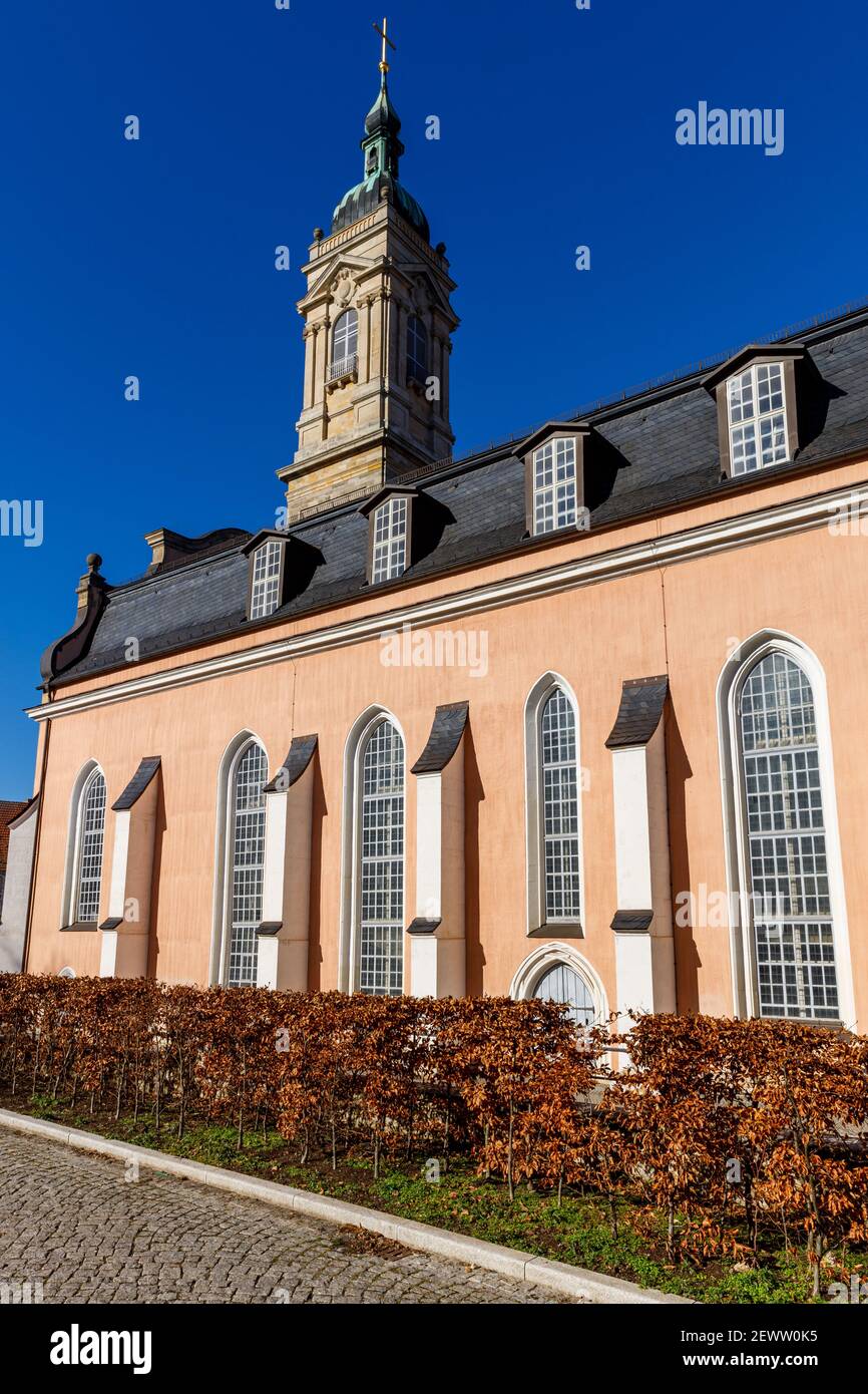 Die Marktkirche Eisenach in Thüringen Stockfoto
