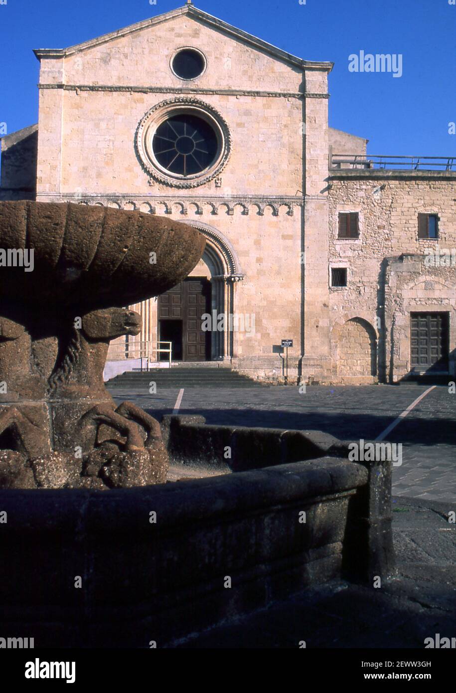 Sassari, Sardinien, Italien. Maria von Betlehem (gescannt von Kolorslider) Stockfoto