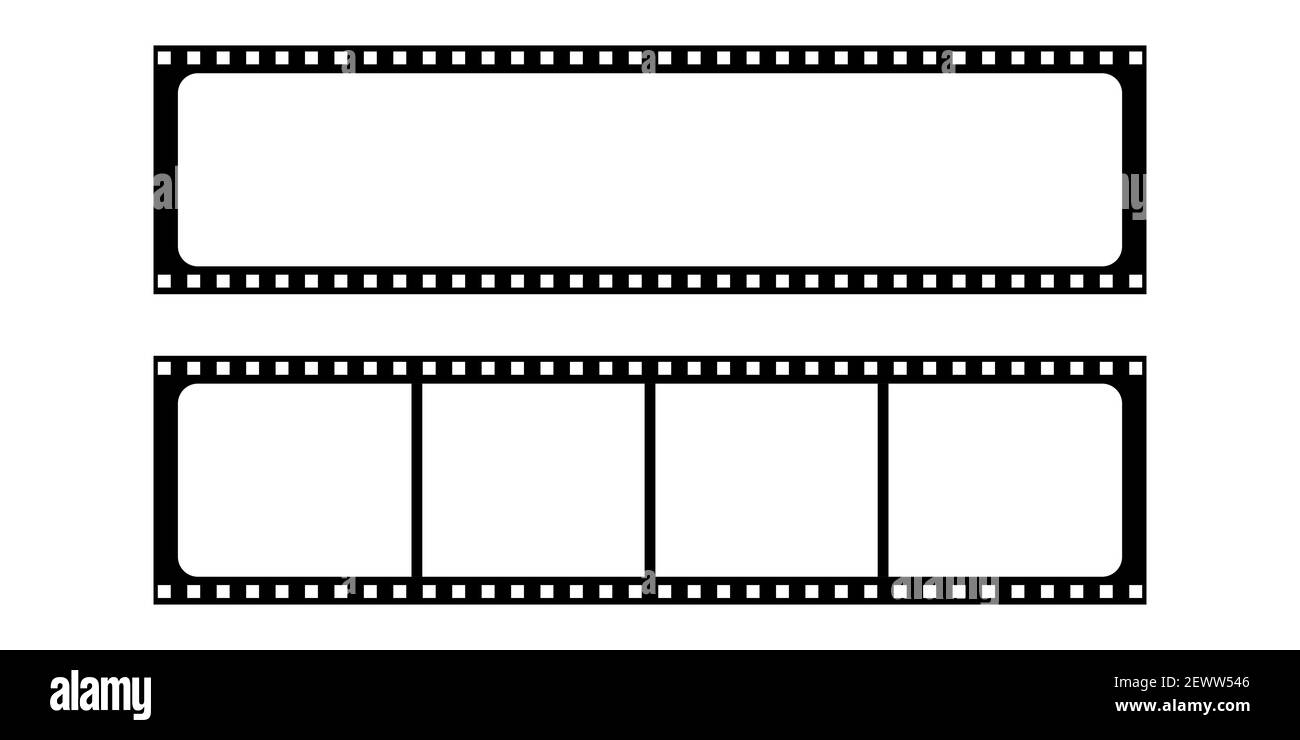 Verschiedene isolierte breite und hohe blanke graue und schwarze Folie Streifen Sie Hintergründe auf weiß Stock Vektor