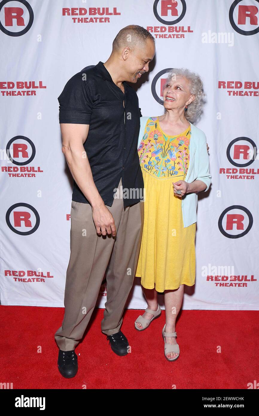 NEW YORK, NY – 8. September: Keith Hamilton Cobb und Ellen Holly kommen zur Eröffnungsparty für American Moore, die am 8. September 2019 in der Houston Hall in New York City stattfand. Quelle: Joseph Marzullo/MediaPunch Stockfoto