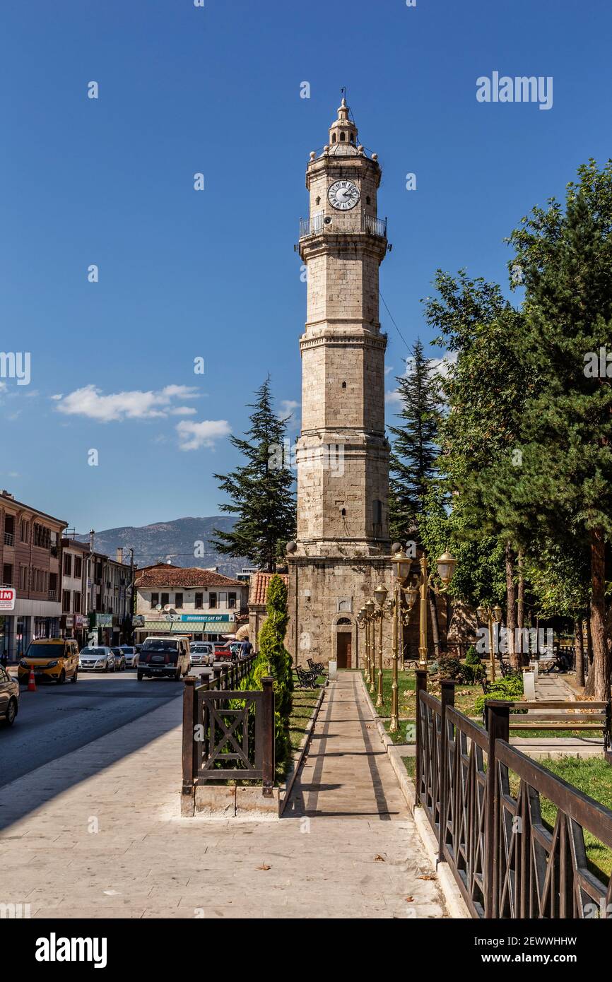 Türkei, zivile Architektur der historischen Häuser in der Stadt Tokat ... Stockfoto