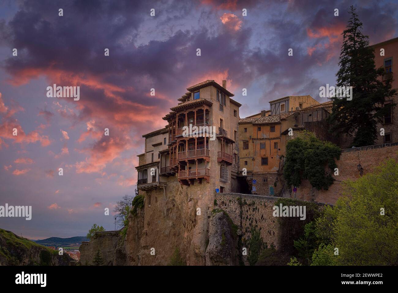 Cuenca Stadt Erbe der Menschheit Stockfoto