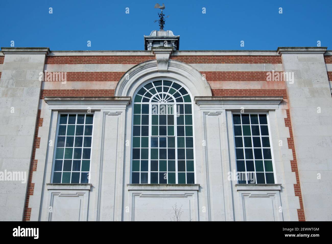 Acton Town Hall Municipal Civic Architecture von Raffles und Gridley Stockfoto