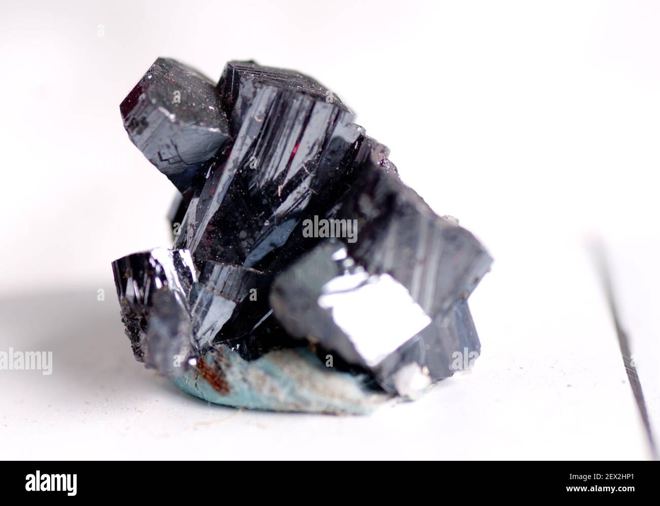 Pyrargyrite Metall mineralischen Probe, ruby Silber oder Rot Silber Erz Stockfoto