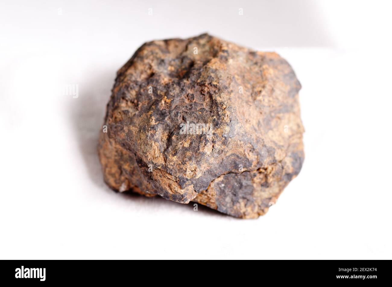 Satterlyite Mineralglas probe Bergbau zu Schiefer Stockfoto