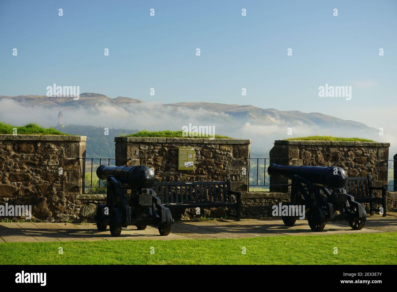 Stirling Castle Schottland Outlander Veranstaltungsort Stockfoto