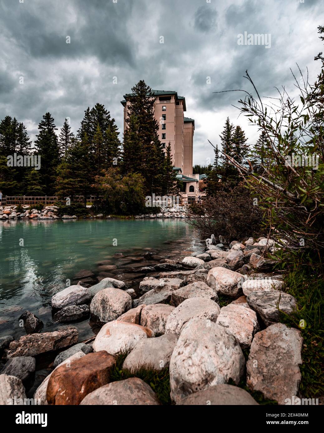 Banff, Alberta BC 2020 Stockfoto