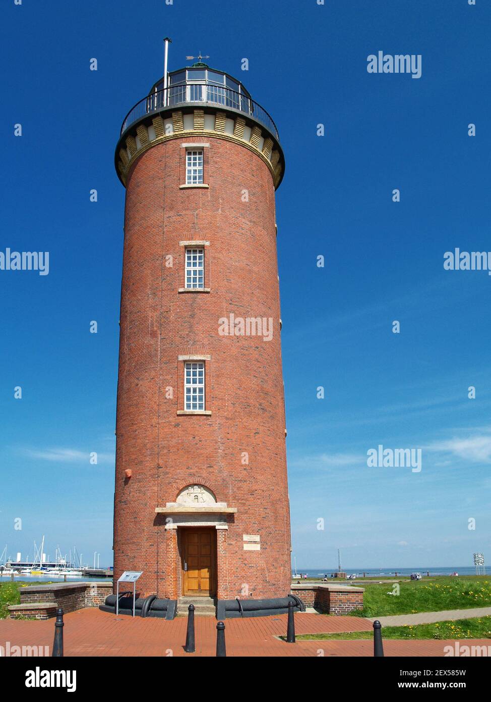Hamburg Leuchtturm in Cuxhaven, Deutschland Stockfoto