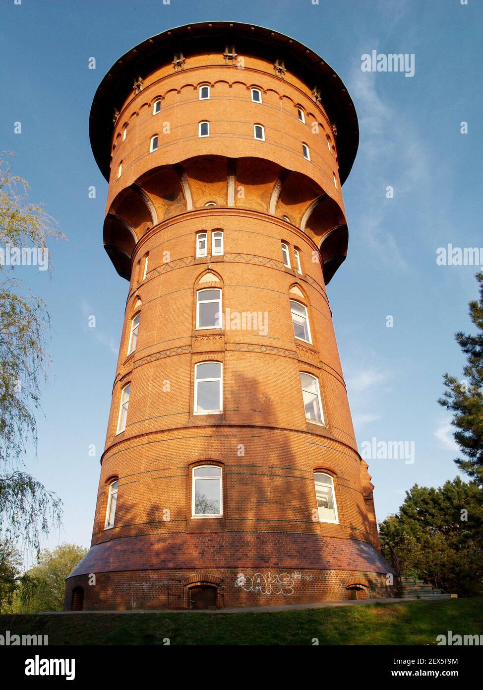 Wasserturm in Cuxhaven, Deutschland Stockfoto