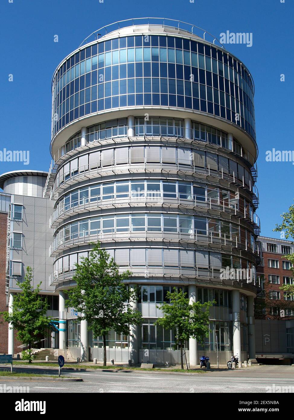 Büroturm in der Südstadt, Hamburg Stockfoto