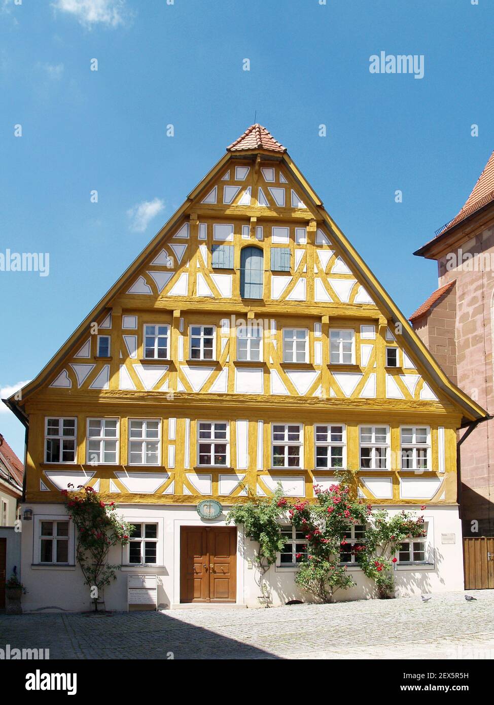 Pfarrhaus in Bad Windsheim, Deutschland Stockfoto