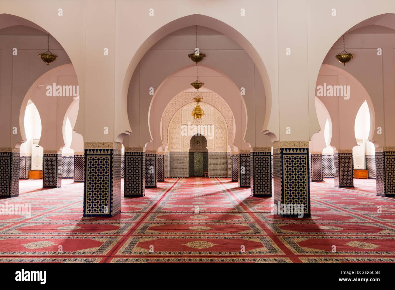 Marokko, Rissani, Moulay Ali Cherif Mausoleum Stockfoto